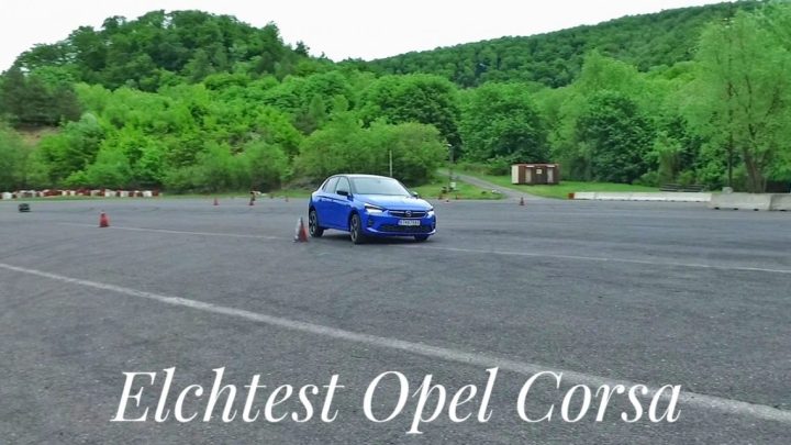 Der Opel Corsa hat ein sicheres Fahrwerk | Elchtest | 4k |